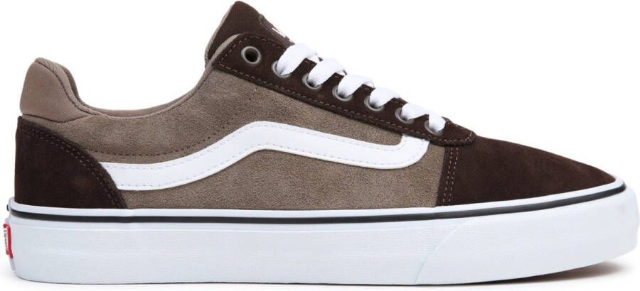 Vans MN Ward Deluxe Sneakers Laag Donkerbruin