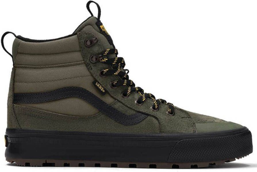 Vans MTE Sk8-Hi Waterproof Insulated Winterschoenen maat M10 5 zwart olijfgroen