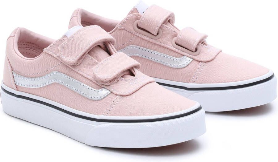 Vans Ward sneakers roze metallic Meisjes Canvas Meerkleurig 34 - Foto 2