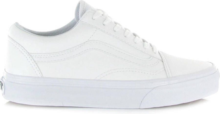 Vans Classic Tumble Old Skool Wit Leerlook Lage sneakers Unisex - Foto 3