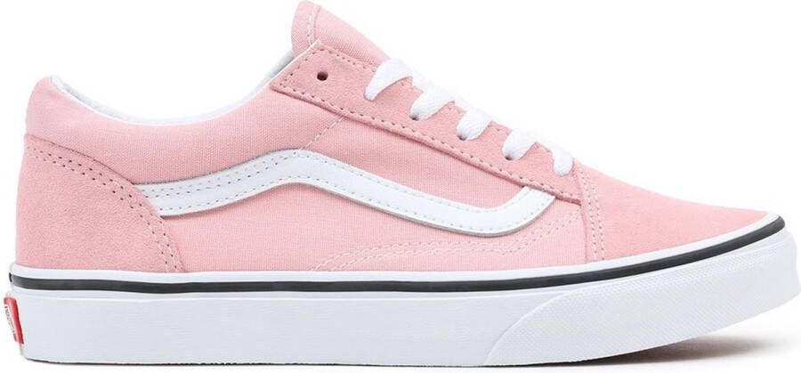 Vans Old Skool Junior Sneakers Roze Wit