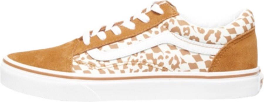 Vans Old Skool Meisjes sneakers Bruin Wit Casual schoenen zomer