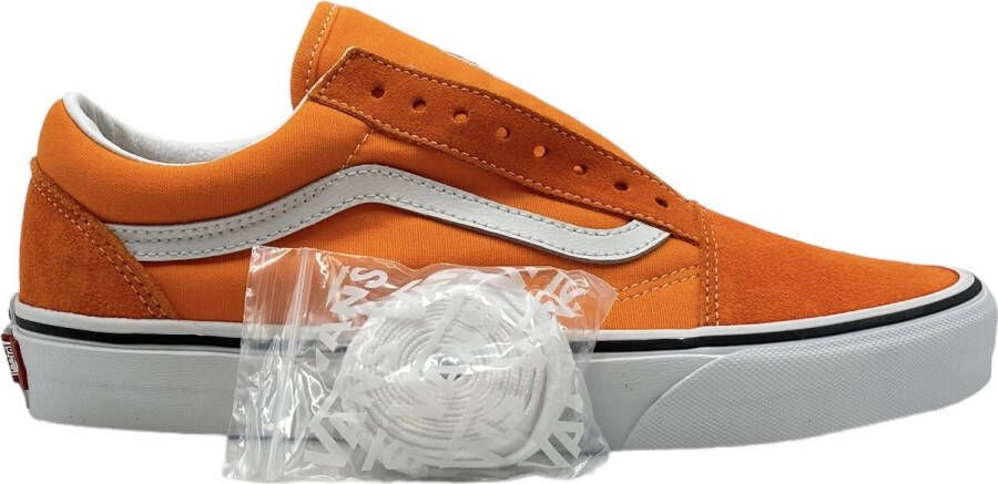 Vans Ua Old Skool Orange Tiger True White Schoenmaat 47 Sneakers VN0A5KRFAVM1