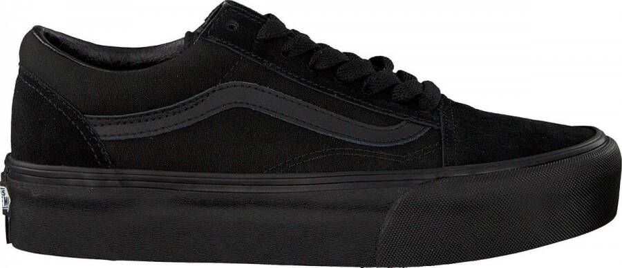 Vans Zwarte Plateau Lage Schoenen voor Black