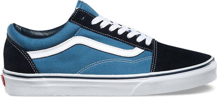 Vans Old Skool Schoenen Blue Textil Leer Foot Locker - Foto 4