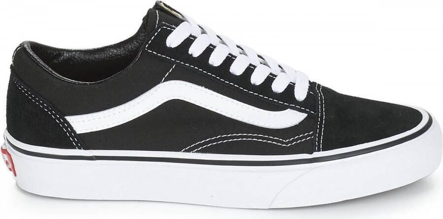 Vans Ua Old Skool Stackform Skate Schoenen suede canvas black true white 40.5 beschikbare maaten:40.5 41 - Foto 4