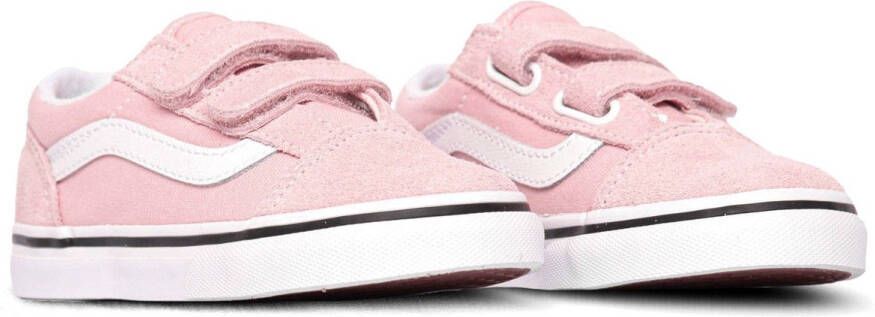 Vans Old Skool sneakers roze wit Canvas Meerkleurig 23 5