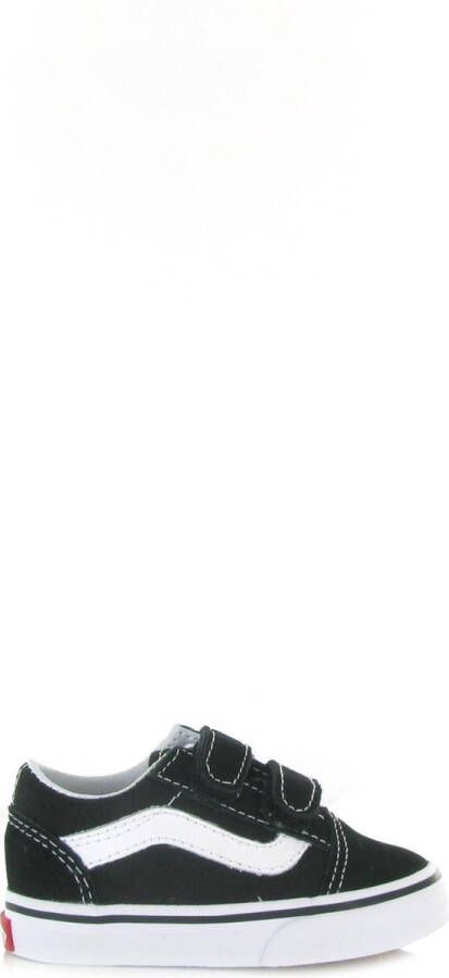 Vans Old Skool TD Old Skool V sneakers zwart wit Canvas Meerkleurig 37 - Foto 11