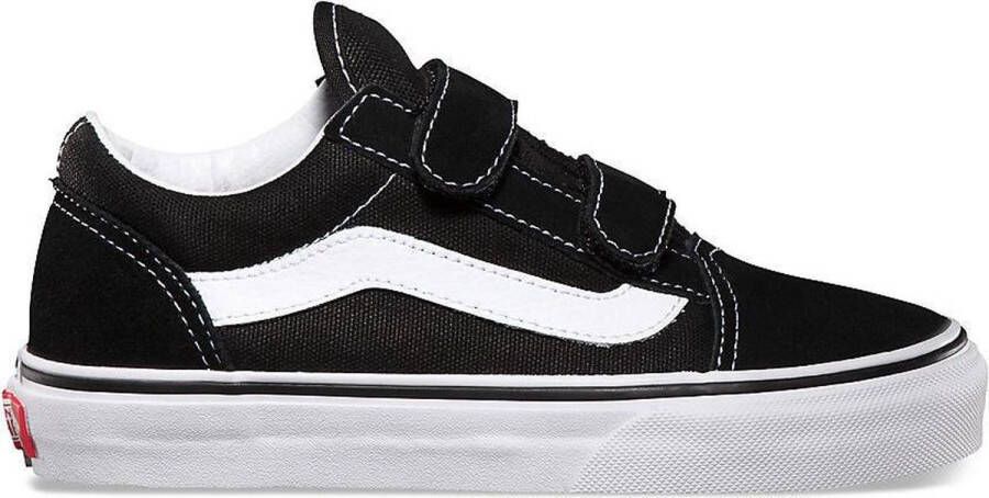 Vans Old Skool TD Old Skool V sneakers zwart wit Canvas Meerkleurig 37 - Foto 9