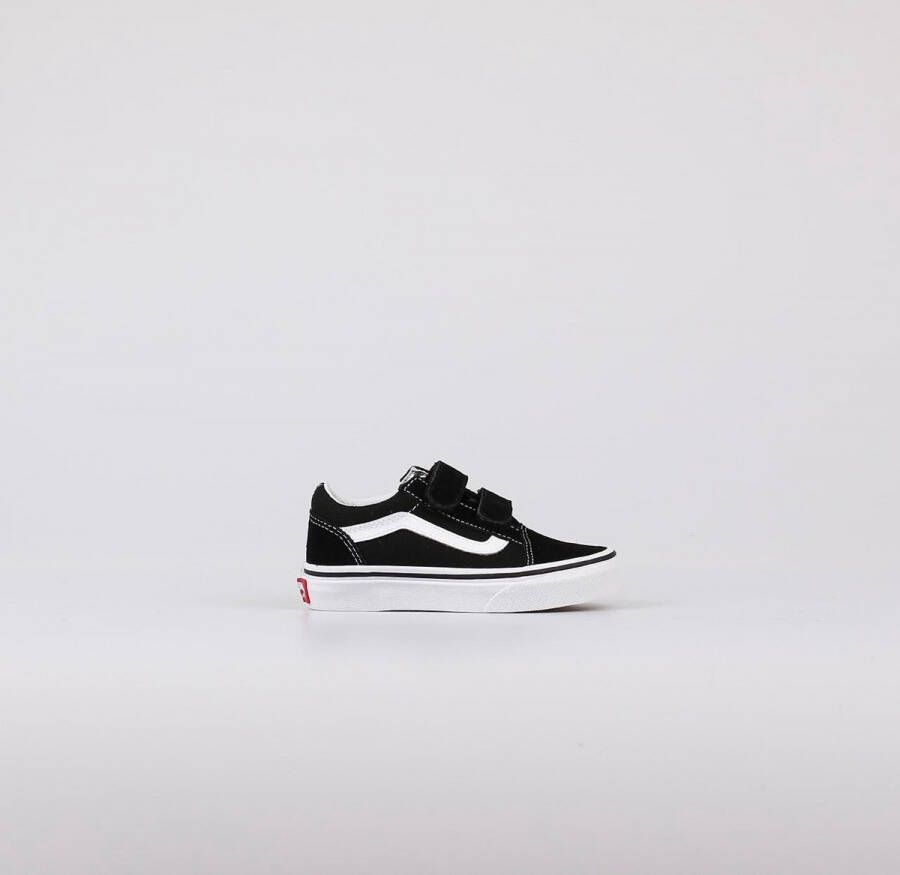 Vans Old Skool TD Old Skool V sneakers zwart wit Canvas Meerkleurig 37 - Foto 4