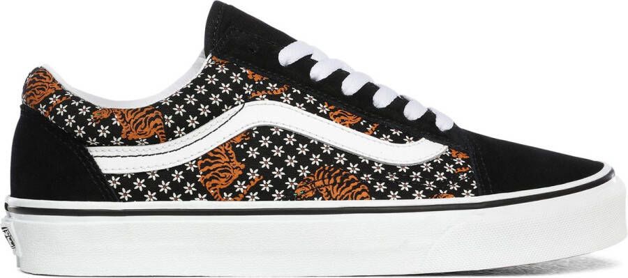 Vans UA Old Skool Tiger Floral sneaker met leren details