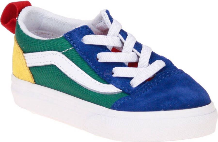 Vans Kinder Kids Lifestyle Classic FTW Sneaker Td Old Skool Elastic Lace ( Yacht Club) Blue Gr
