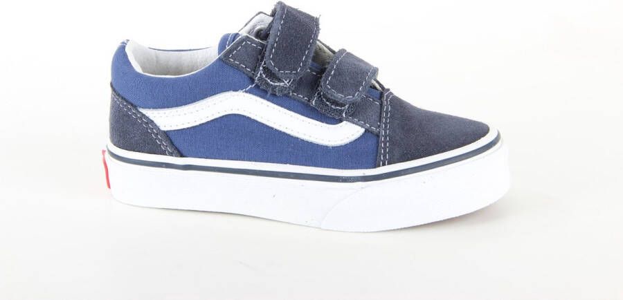 Vans Old Skool sneakers zwart donkerblauw Canvas Meerkleurig 34 - Foto 4