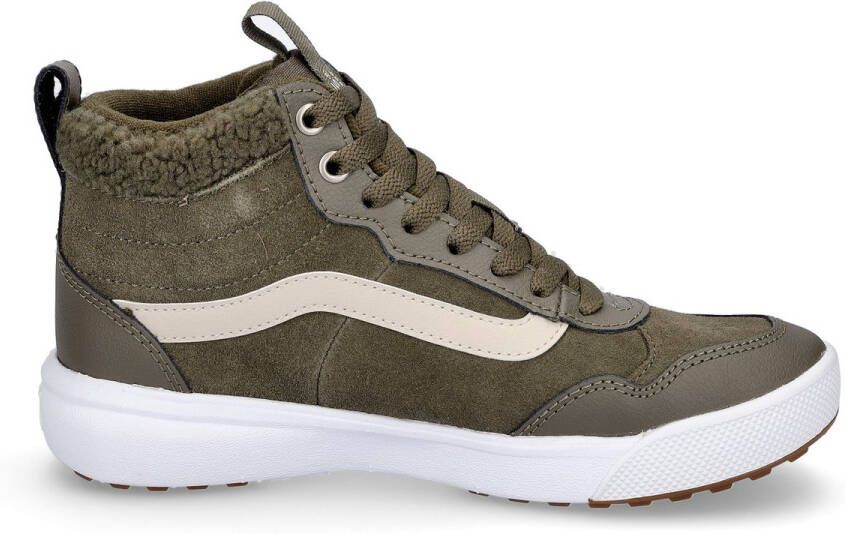 Vans Range EXP Hi Guard Dark Olive Leather-Suede