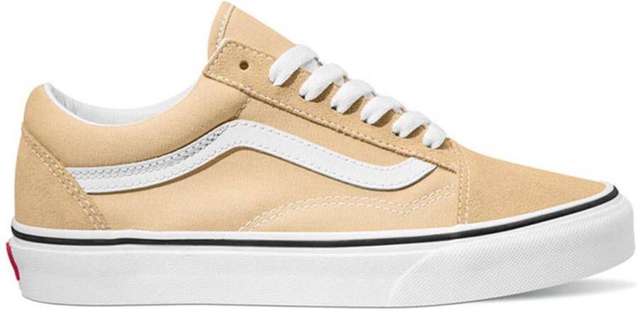 Vans SK8-Low Heren Sneakers Beige Wit