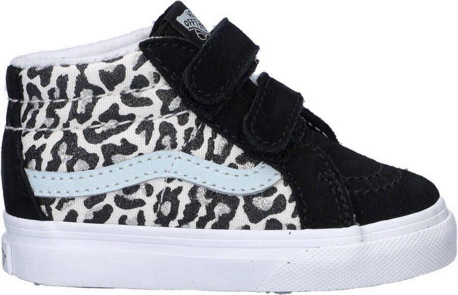 Vans SK-8 Mid meisjes sneakers Zwart multi