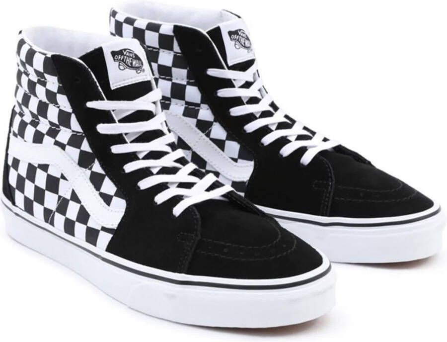Vans Sneakers Sk8 Hi Platform 2 Zwart Veters Normaal Canvas Rubber Ade d Effen Hoge sneakers - Foto 3