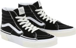 Vans Sportieve Oversized Sweatshirt Tot Op De Dij Black Heren