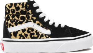 Vans Sk8 Hi sneaker met suède details en panterprint