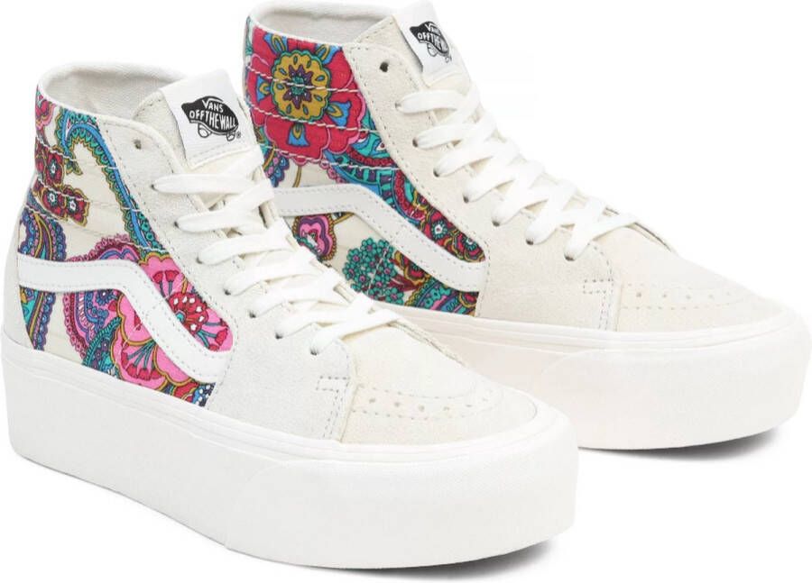Vans Sk8-Hi Tapered Stackform Paisley Bloom Turtledove