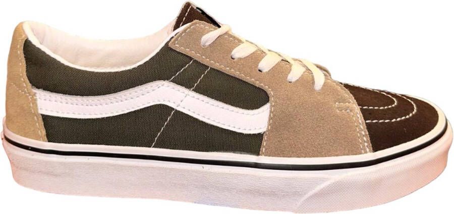 Vans SK8-low Sneakers Mannen Zwart Wit Groen - Foto 2