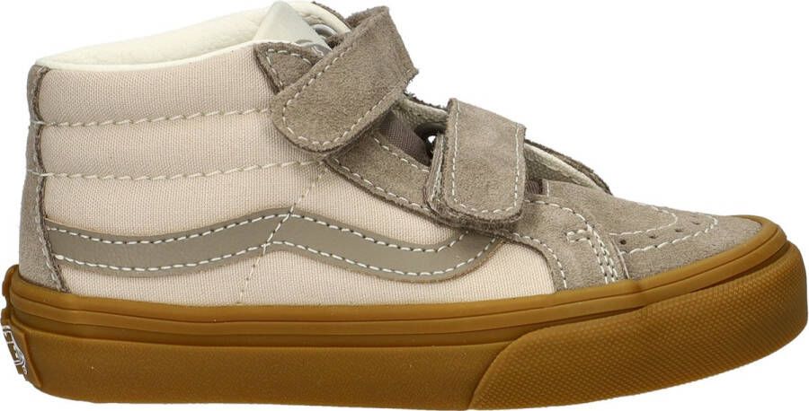 Vans SK8-Mid Klittenband Hoog Beige