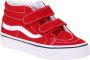Vans SK8-Mid Reissue V Mid Reissue-V sneakers rood wit Jongens Meisjes Canvas 32 - Thumbnail 3
