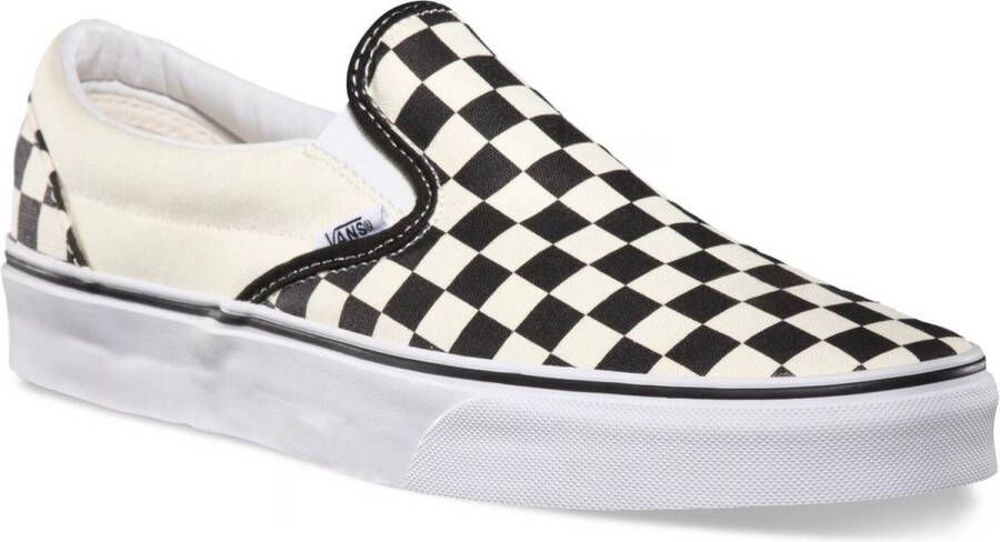 Vans Skate slip-on schoenen checkerboard black off-white