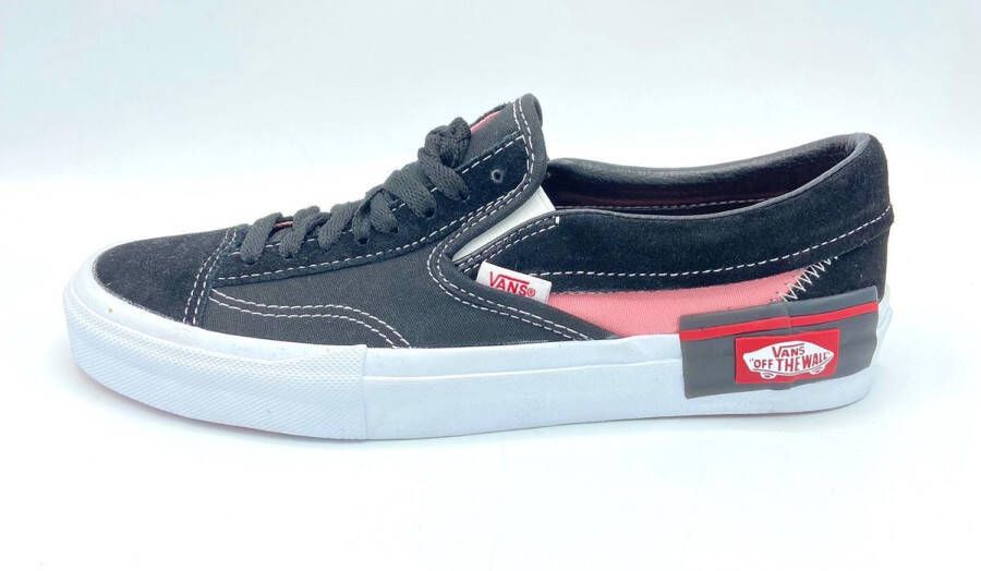 Vans Slip On Cap Zwart Roze