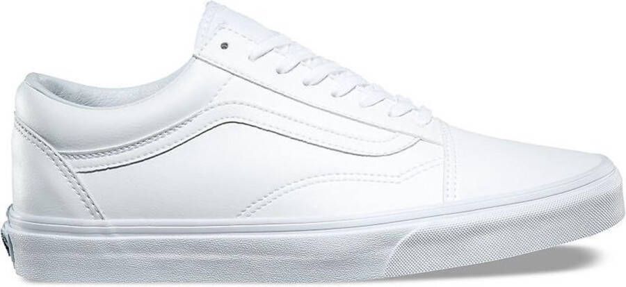 Vans Classic Tumble Old Skool Wit Leerlook Lage sneakers Unisex - Foto 4