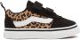 VANS Ward V Animal sneakers met panterprint zwart camel - Thumbnail 1