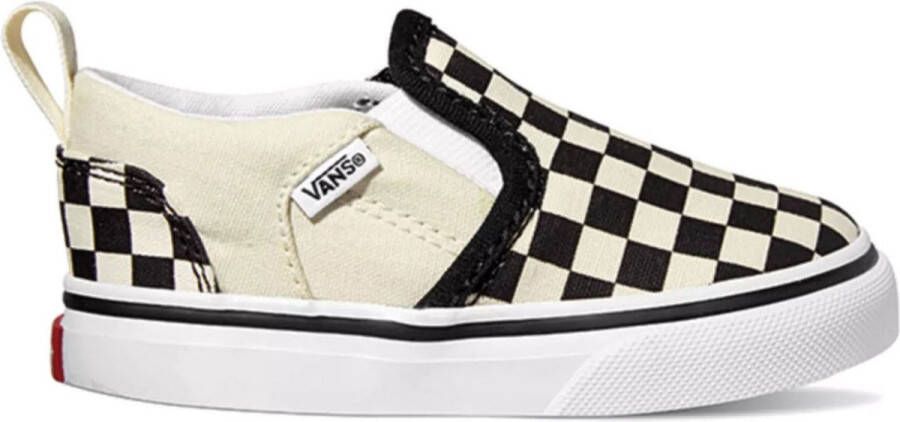 Vans TD Asher V Checkers Sneakers Black Natural - Foto 4