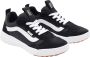 Vans WM Range EXP Suede Canvas Dames Sneakers Zwart Wit - Thumbnail 3