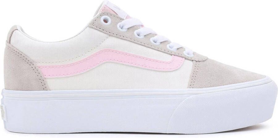 Vans Dames WM Ward Platform Color Block Beige - Foto 2