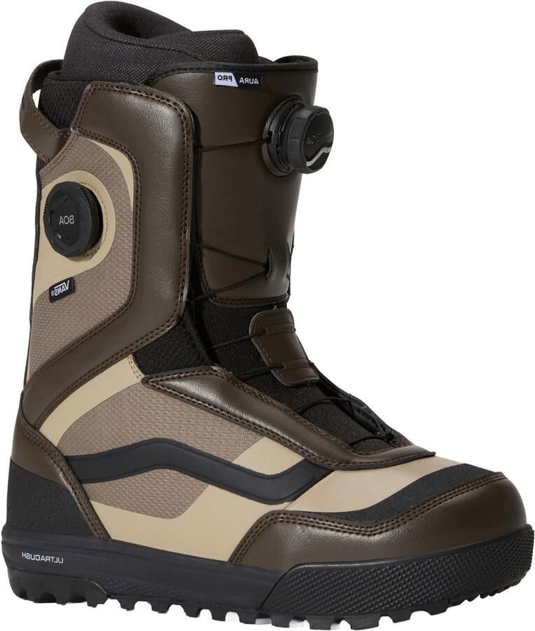 Vans snowboard VANS AURA PRO 2.0 Snowboard boots Coal Brown