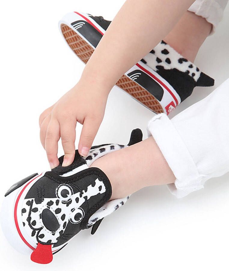 Vans TD Dog Slip-On V DALMATIAN BLACK TRUE WHITE