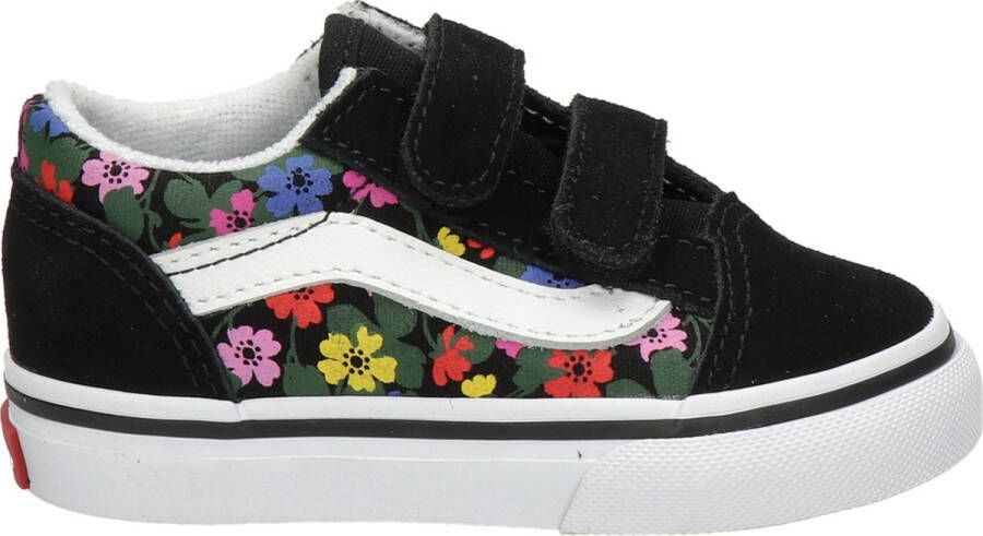 Vans TD Old skool Flora baby sneaker Zwart multi