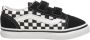 Vans Old Skool V sneakers zwart wit Jongens Meisjes Suede 23.5 - Thumbnail 9