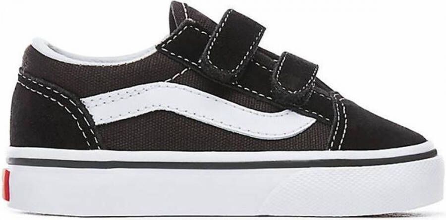 Vans Old Skool TD Old Skool V sneakers zwart wit Canvas Meerkleurig 37 - Foto 11