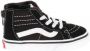 Vans SK8-Hi Zip sneakers zwart Textiel Effen 23 5 - Thumbnail 3