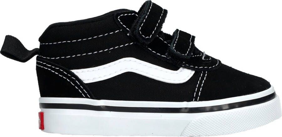 Vans Old Skool TD Old Skool V sneakers zwart wit Canvas Meerkleurig 37 - Foto 10