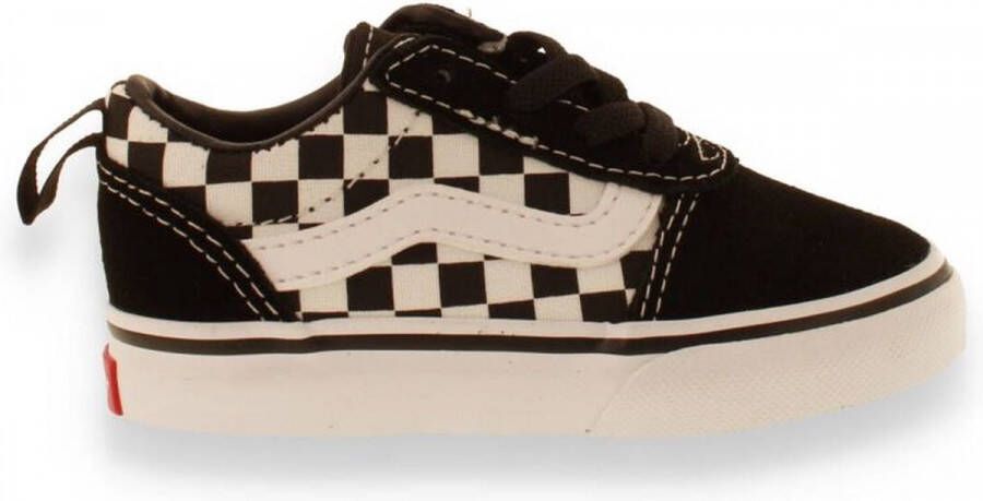 Vans TD Ward Slip On Checkered Sneakers Black True White - Foto 2