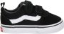 Vans TD Ward V Sneakers (Suede Canvas)Black White - Thumbnail 2