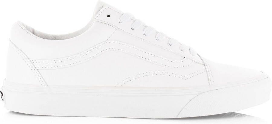 Vans Classic Tumble Old Skool Wit Leerlook Lage sneakers Unisex - Foto 5