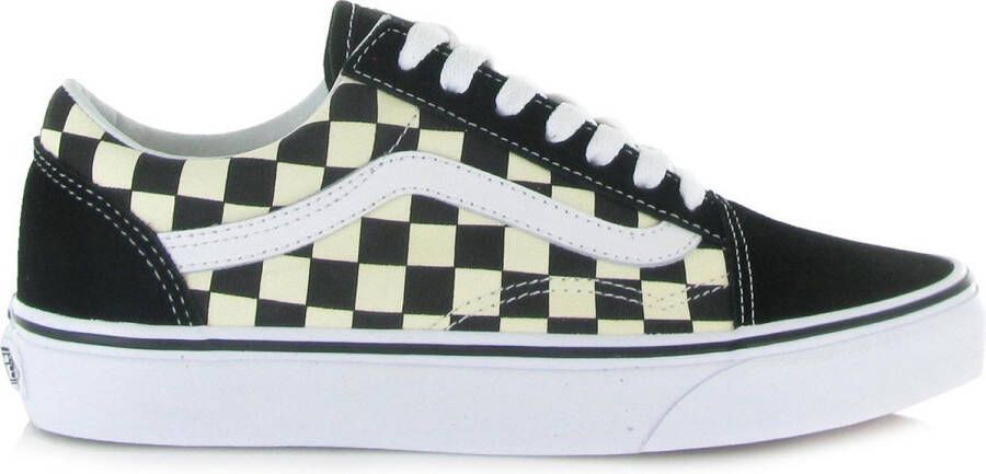 Vans UA Old Skool Primary Check Zwart