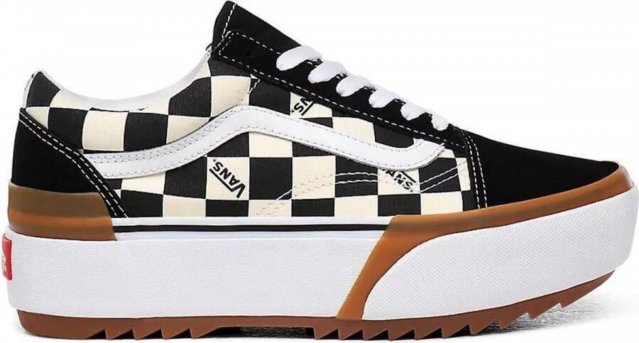 Vans Zwarte casual textielen sneakers oor dames Black Dames