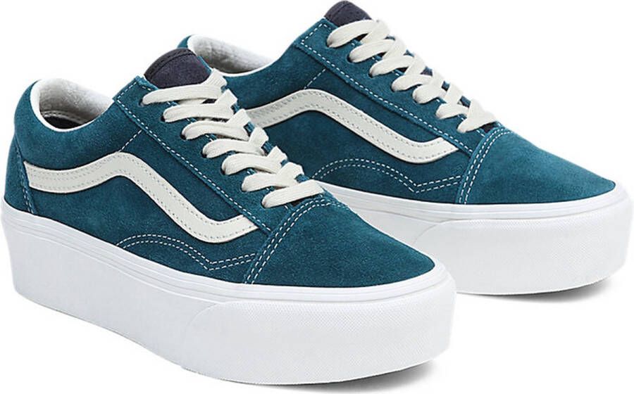 Vans UA Old Skool Stackform VARSITY SUEDE DEEP TEAL