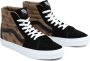 Vans UA SK8-Hi CHECK RESEARCH BLACK BROWN - Thumbnail 1