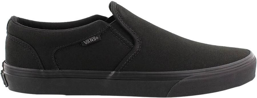 Vans Asher Canvas Heren Sneakers Black Black - Foto 2
