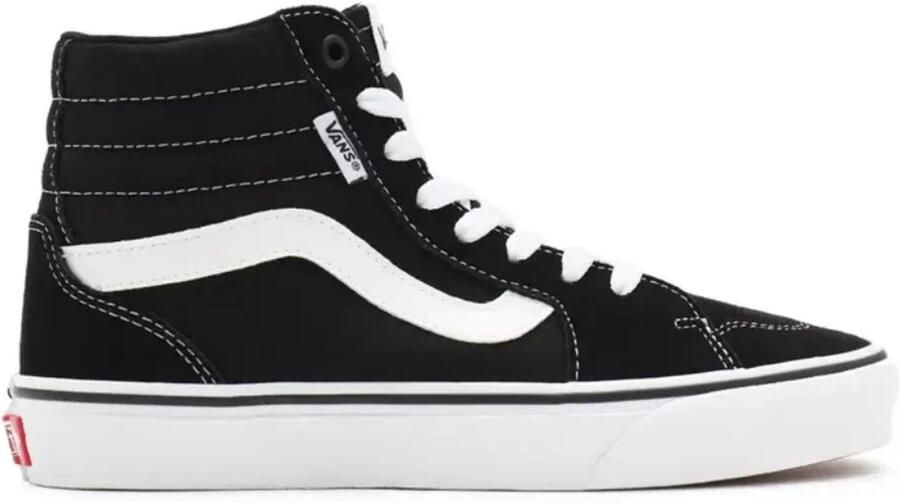Vans Kids Sneaker Ashwood Hi Decon Suede canvas Black white